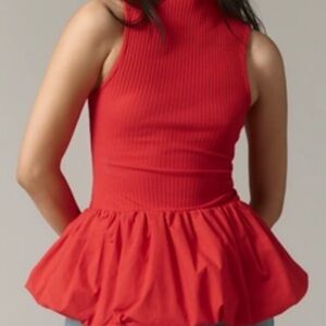 Red Top from Anthropologie